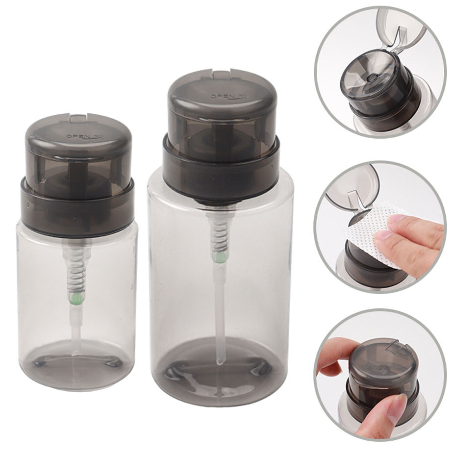 Nail Art Remover - 2026 1Pcs Refillable Bottles Push-type Bottling