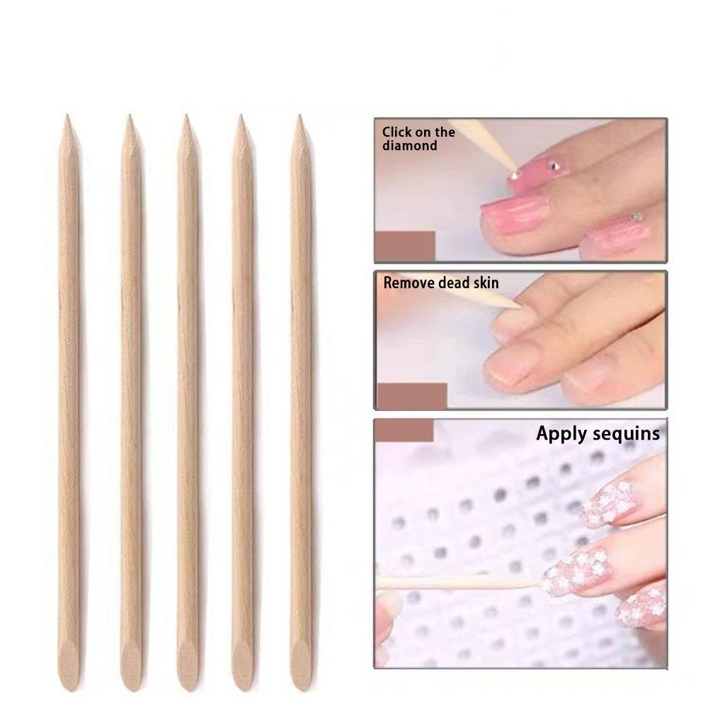 Nail Art Pusher Orange Wood St - Nail Art Orange 评论和价格