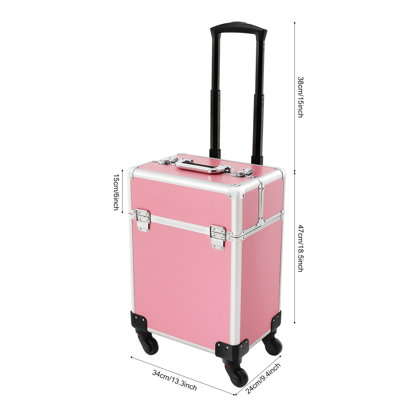 Rolling Makeup Train Case Cosm - Nail Art Remover 评论和价格