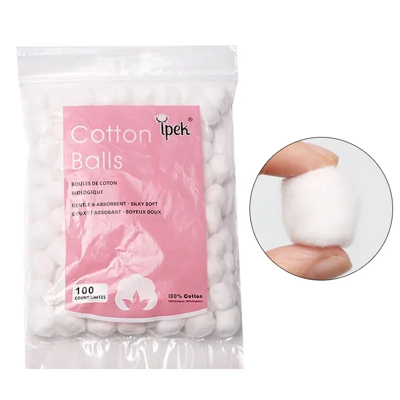 100PCS Nail Art Cotton Balls N - Nail Art Remover 评论和价格