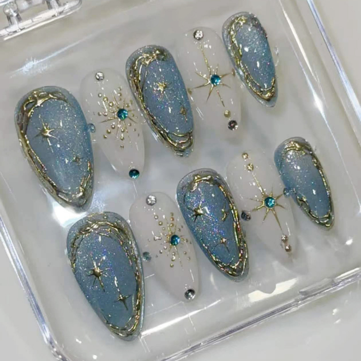 24pcs Gilded Starlight Stick o - Nail Art Glitter 评论和价格