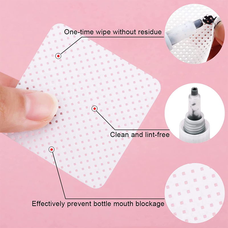 540Pcs/Pack Lint-free Nail Pol - Nail Art Remover 评论和价格