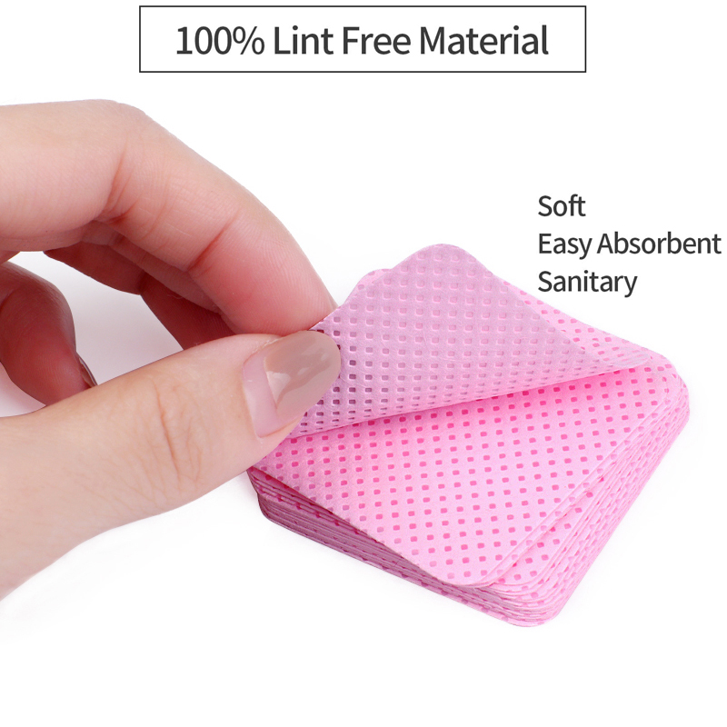 540Pcs/Pack Lint-free Nail Pol - Nail Art Remover 评论和价格