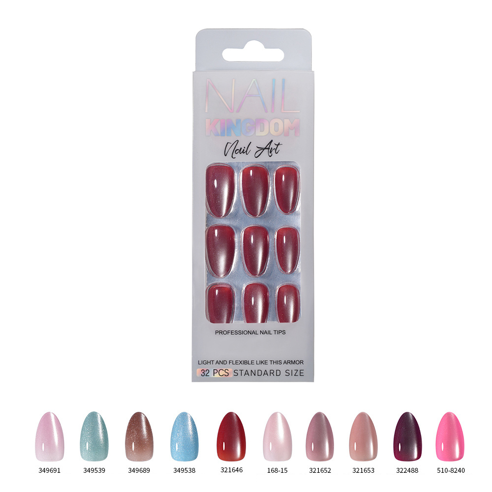 VITAGWX 32pcs Press on Nails A - Nail Art Glitter 评论和价格