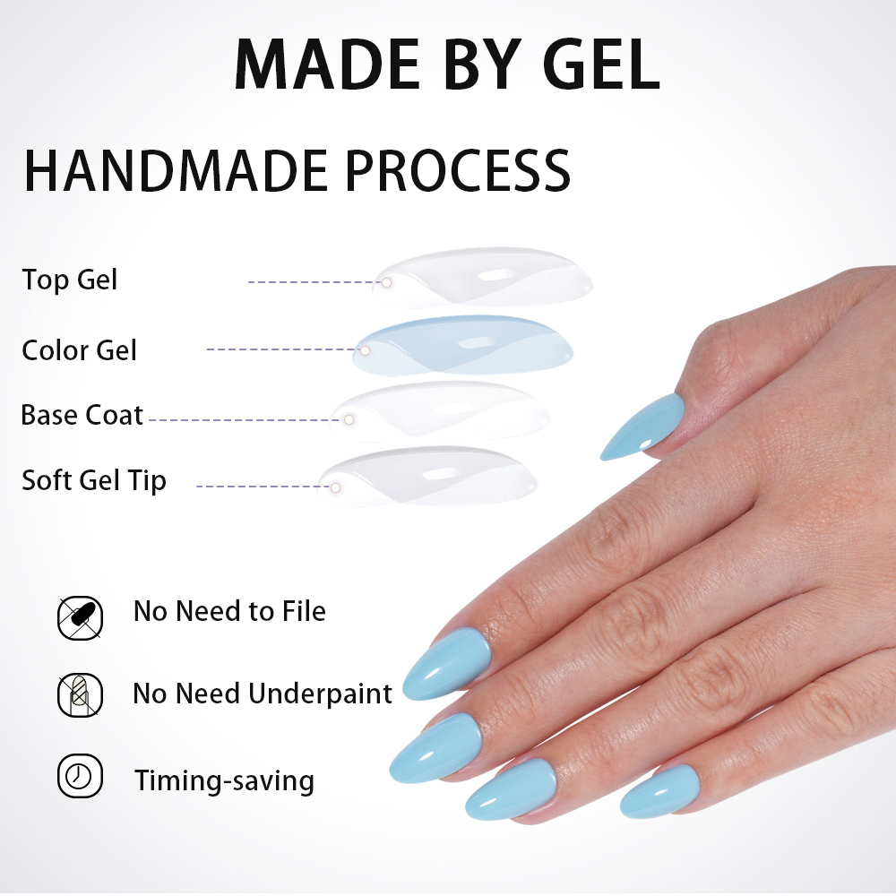 VITAGWX 32pcs Press on Nails A - Nail Art Glitter 评论和价格