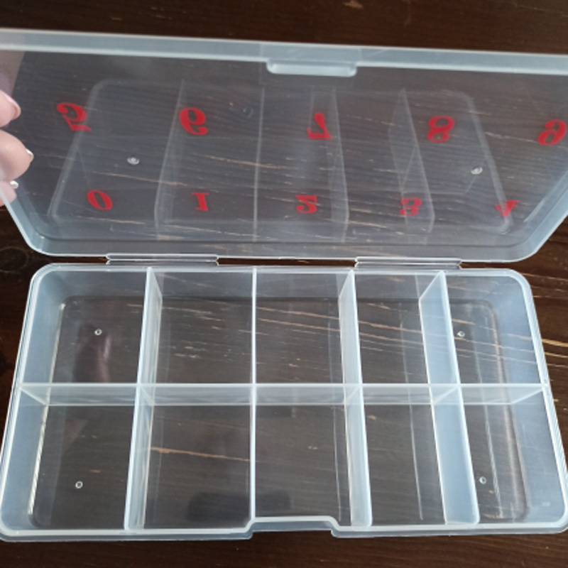10Grids Nails Art Organizer Bo - Nail Art Glitter 评论和价格