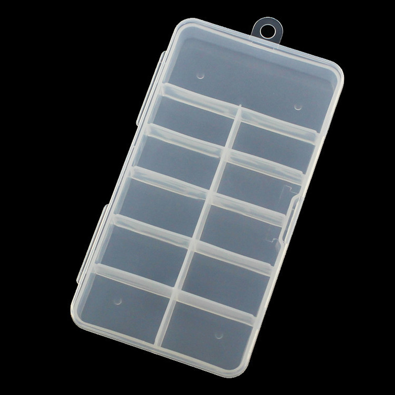 10Grids Nails Art Organizer Bo - Nail Art Glitter 评论和价格