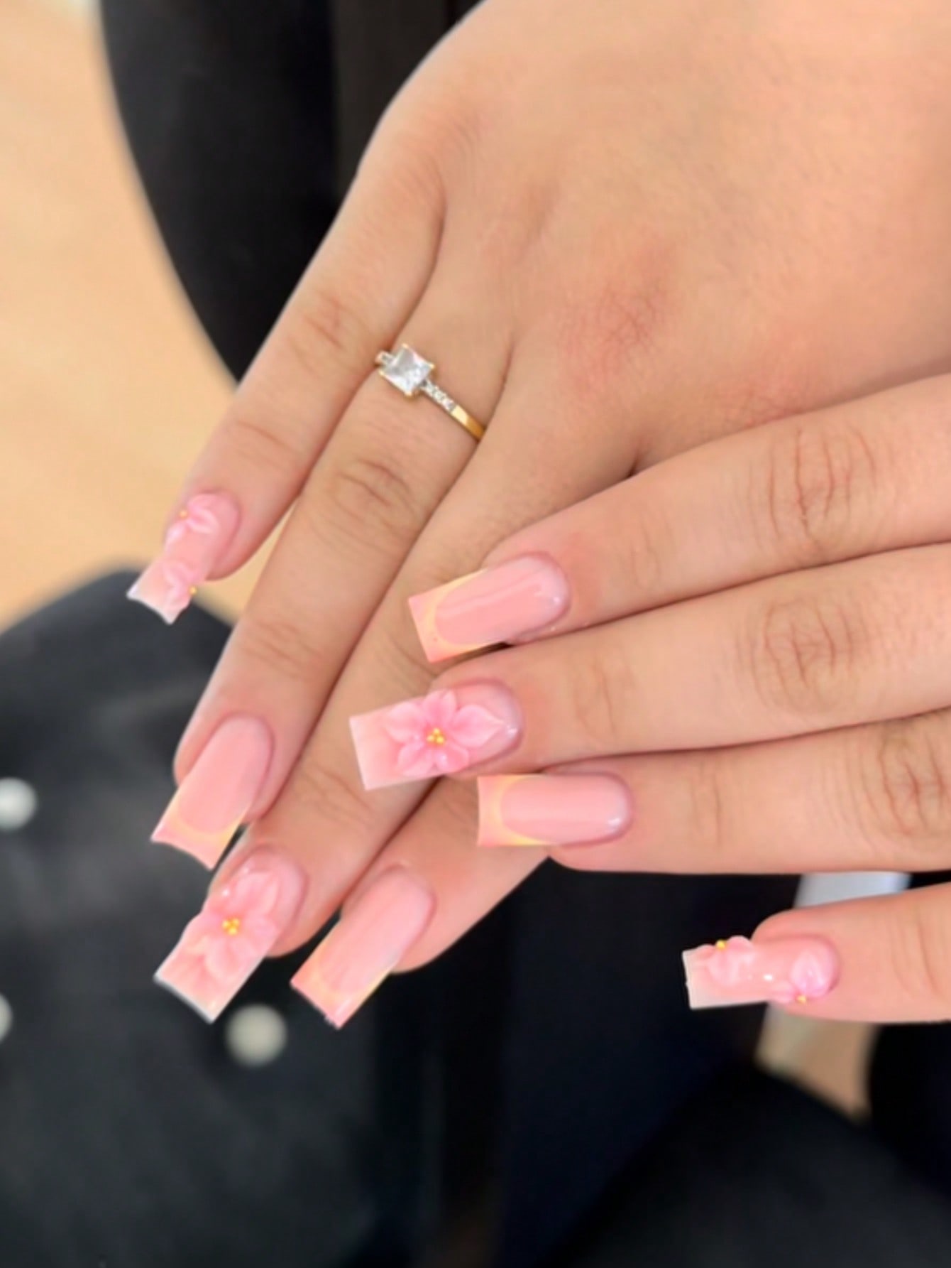 10 Pieces of Medium-Length Rec - Nail Art Orange 评论和价格