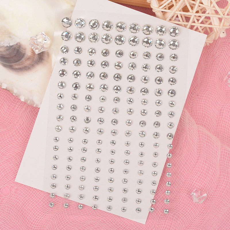 White Rhinestones 2mm 3mm 4mm  - Nail Art Nail Art 评论和价格
