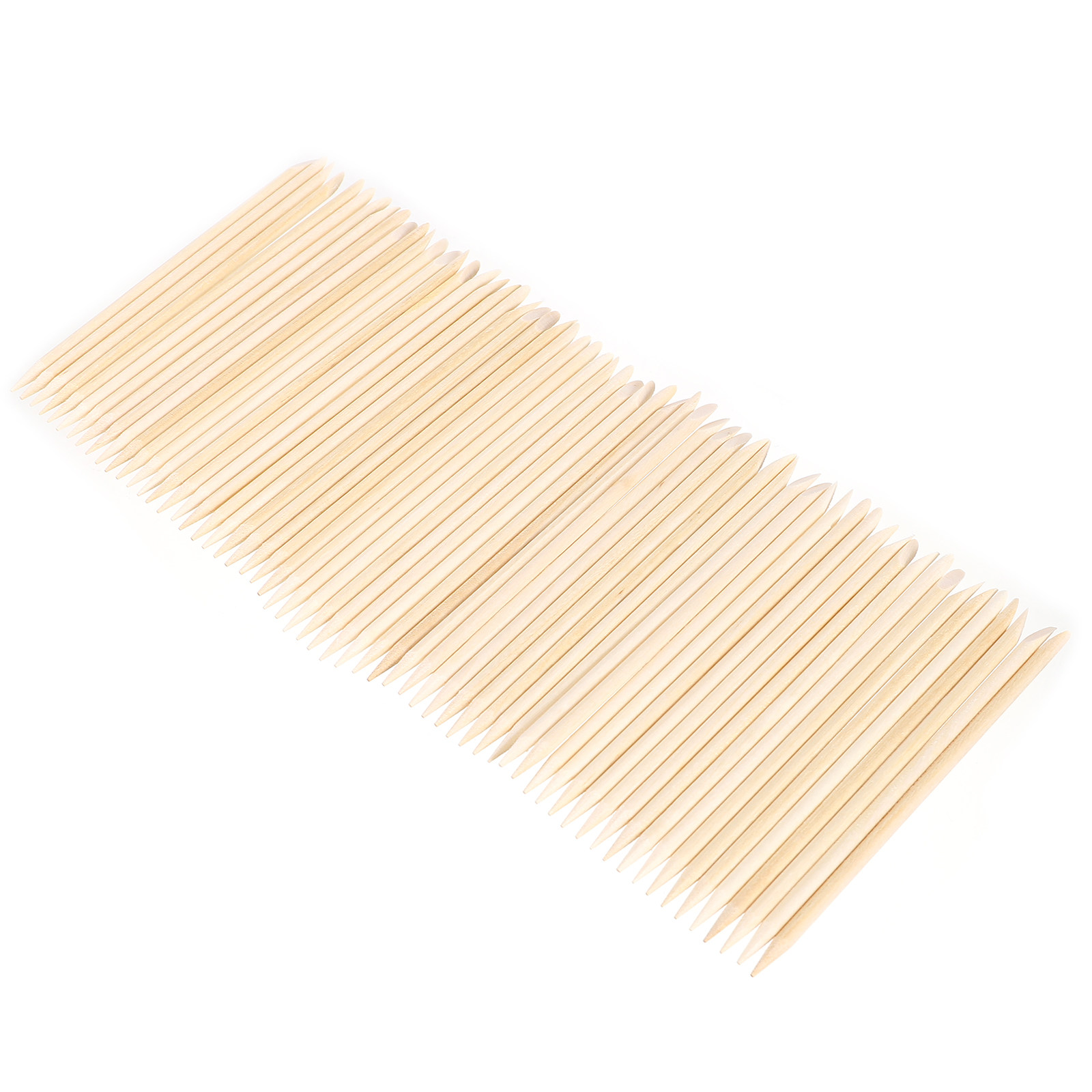 200pcs Orange Wood Cuticle Sti - Nail Art Orange 评论和价格