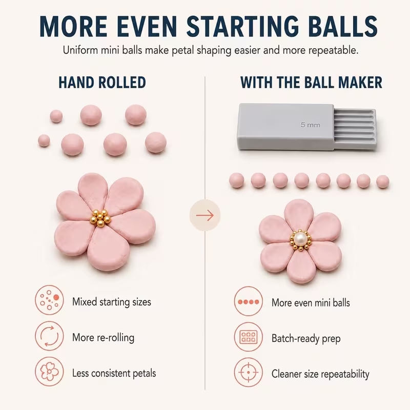 3D Print Clay Gel Ball Maker T - Nail Art Nail Art 评论和价格