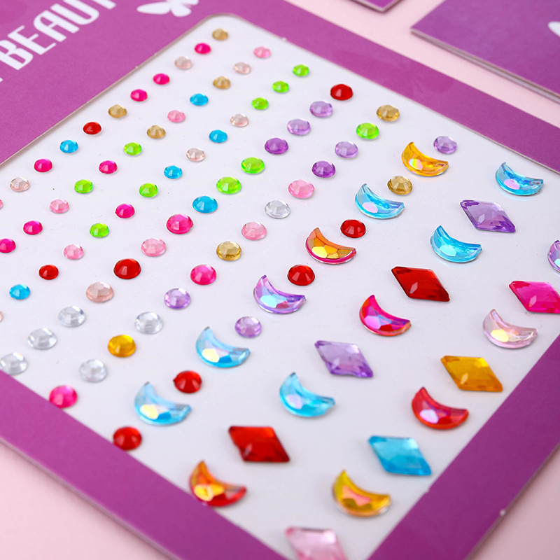 Hot Selling Face Gems Stickers - Nail Art Nail Art 评论和价格