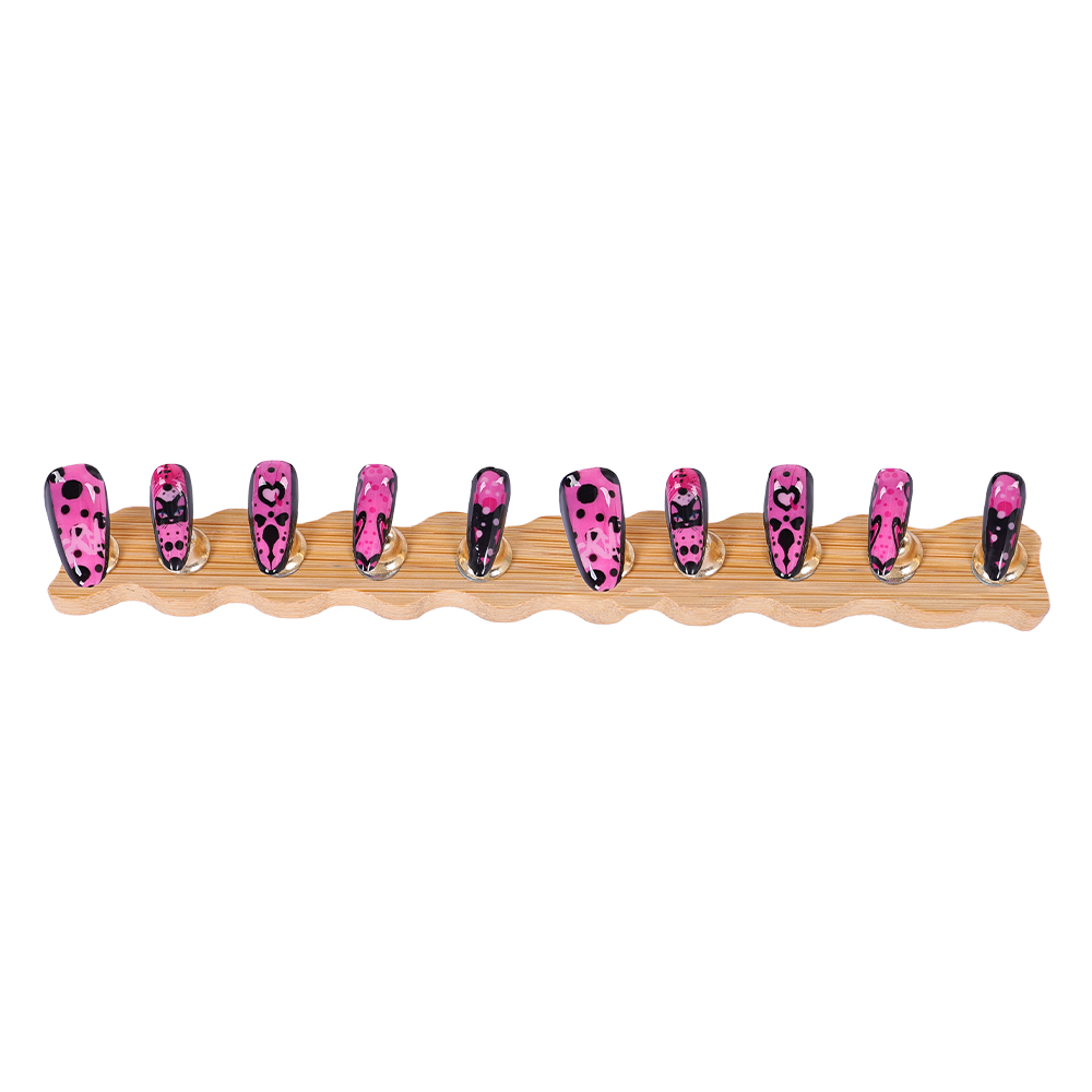 Movie Grease the Pink Cosplay  - Nail Art Nail Art 评论和价格