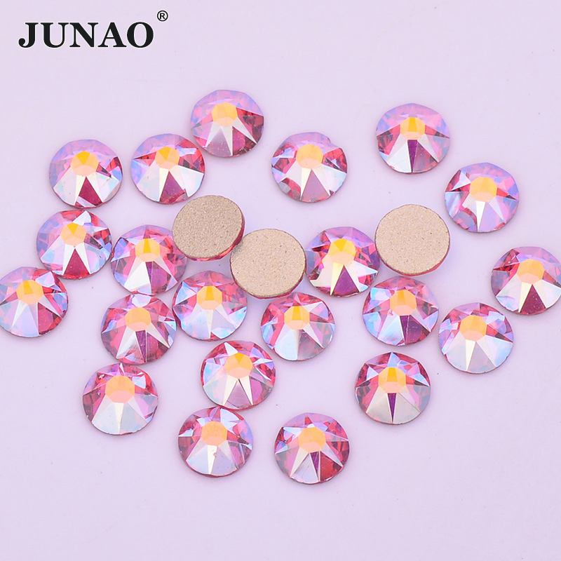 JUNAO SS20 Orange Red AB Facet - Nail Art Orange 评论和价格