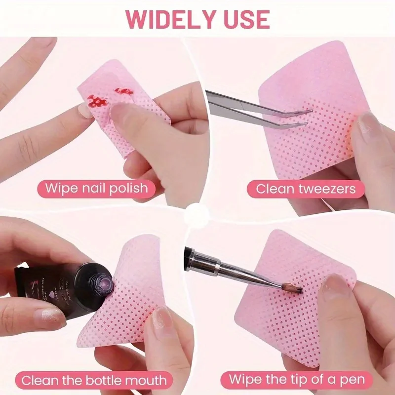 20/600pcs Lint-Free Nail Wipes - Nail Art Remover 评论和价格